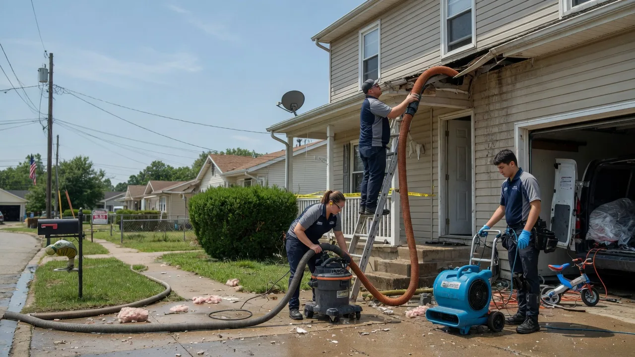 Water Damage Restoration in Lucinda, PA near me